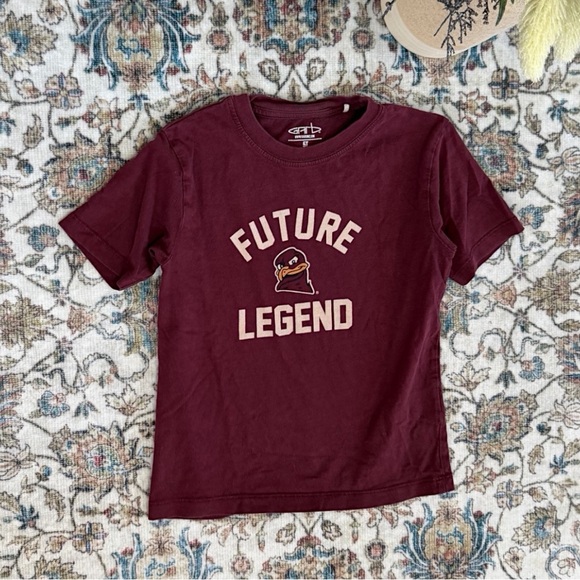 Garb Other - Y2K Virginia Tech Toddler T-Shirt 5T Future Legend Kids Graphic Tee - Burgundy